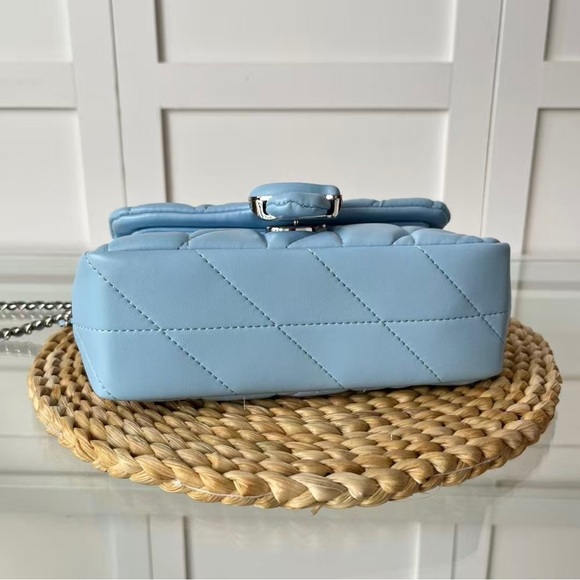 Women’s Coach Tabby 20 Blue Shoulder Bag - Picture 4 of 9